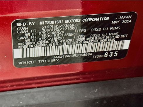 Used 2024 Mitsubishi Outlander SE AWD/4WD image 12
