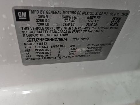 Used 2017 GMC Sierra 1500 SLT w/ All Terrain Package AWD/4WD image 19