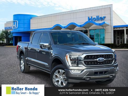 Used 2021 Ford F150 Platinum w/ Equipment Group 701A High image 1