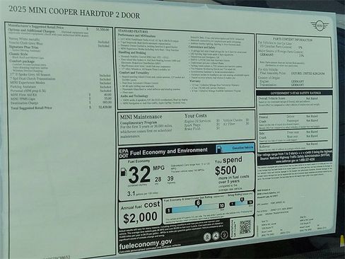 Used 2025 MINI Cooper 2-Door Hardtop image 21