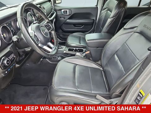 Used 2021 Jeep Wrangler Unlimited Sahara w/ Cold Weather Group AWD/4WD image 17