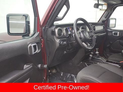 Certified 2021 Jeep Wrangler Unlimited Sport AWD/4WD image 10