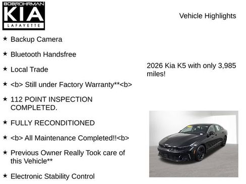Used 2026 Kia K5 LXS FWD image 7