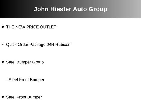 Used 2025 Jeep Gladiator Rubicon w/ Steel Bumper Group AWD/4WD image 20