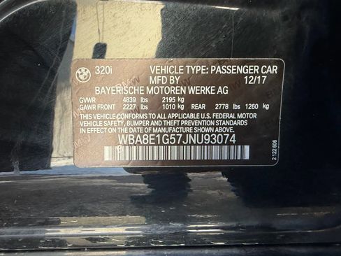 Used 2018 BMW 320i 320i Sedan 4D image 33