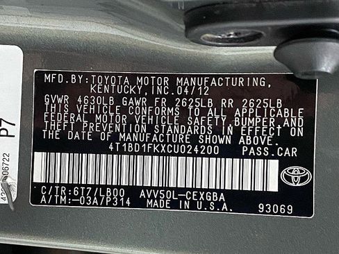 Used 2012 Toyota Camry XLE w/ Leather Pkg image 27