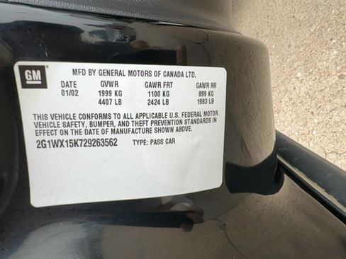 Used 2002 Chevrolet Monte Carlo SS w/ Preferred Equipment Group image 52