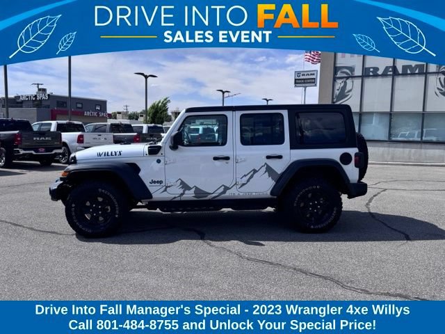 Used 2023 Jeep Wrangler Unlimited w/ Cold Weather Group AWD/4WD image 2