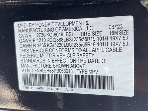 Used 2023 Honda Odyssey Touring image 13