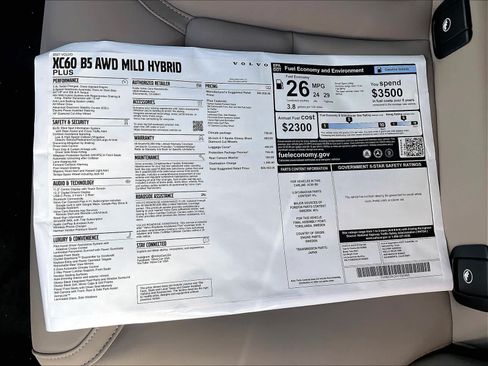 New 2027 Volvo XC60 B5 Plus AWD/4WD image 36