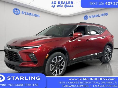 Used 2023 Chevrolet Blazer RS w/ Driver Confidence II Package FWD image 1