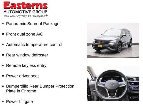 Used 2022 Volkswagen Tiguan SE w/ Panoramic Sunroof Package image 11