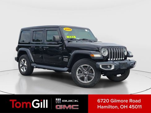 Used 2020 Jeep Wrangler Unlimited Sahara AWD/4WD image 1