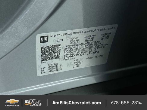 Certified 2025 Chevrolet Equinox LT w/ Convenience Package II image 64