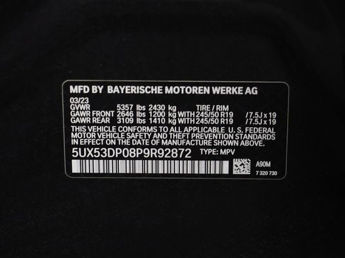 Certified 2023 BMW X3 xDrive30i w/ Premium Package image 25