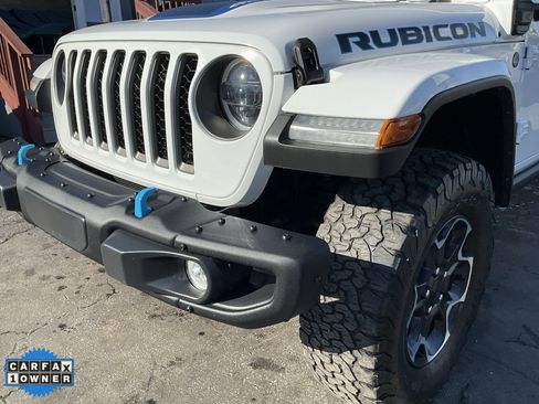 Used 2023 Jeep Wrangler Unlimited Rubicon 4xe w/ Steel Bumper Group image 85