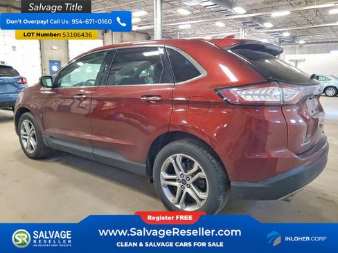 Used 2015 Ford Edge Titanium w/ Technology Package AWD/4WD image 3
