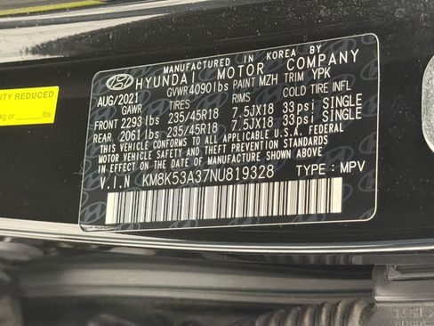 Used 2022 Hyundai Kona Limited w/ Cargo Package FWD image 21