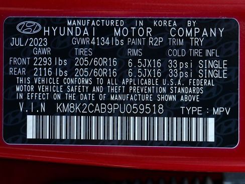 Used 2023 Hyundai Kona SE AWD/4WD image 31