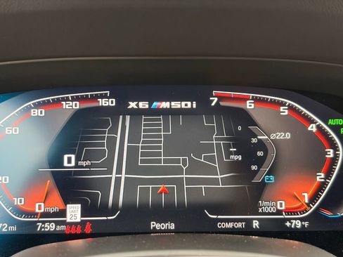 Used 2022 BMW X6 M50i w/ Executive Package AWD/4WD image 31
