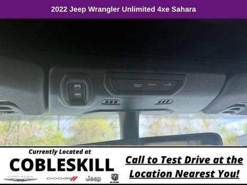 Used 2022 Jeep Wrangler Unlimited Sahara AWD/4WD image 30