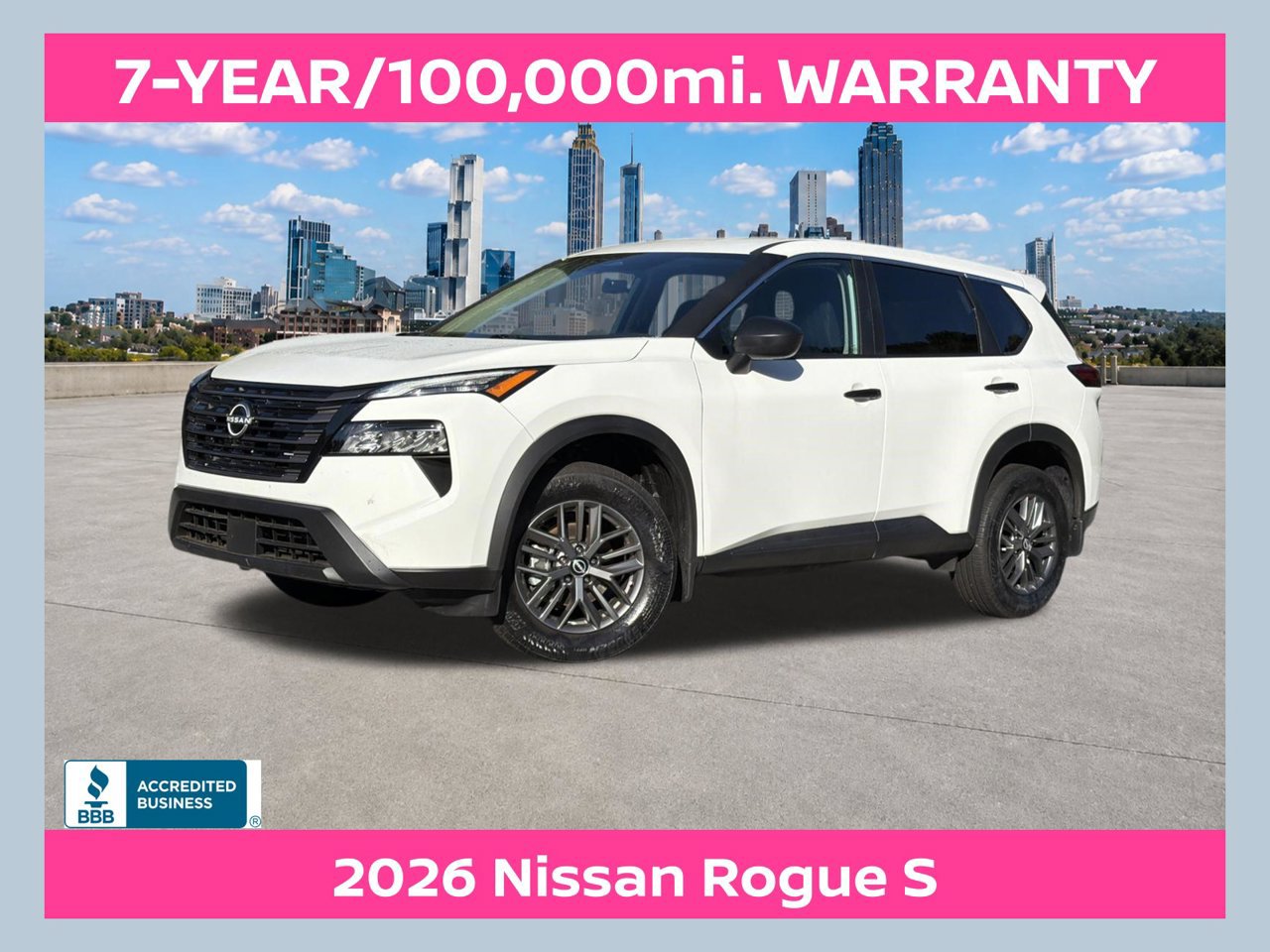 Certified 2026 Nissan Rogue S FWD 360° Tour