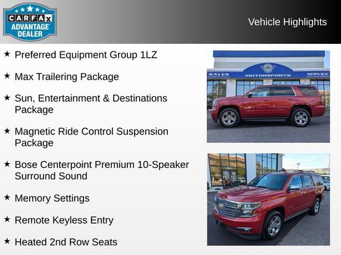 Used 2015 Chevrolet Tahoe LTZ AWD/4WD image 4