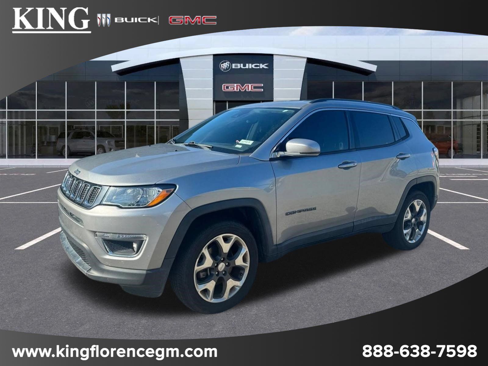 Used 2021 Jeep Compass Limited AWD/4WD image 1