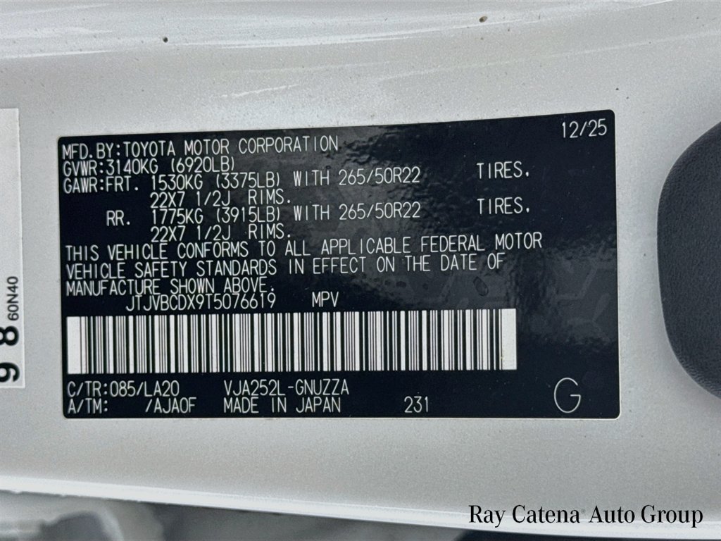 Certified 2026 Lexus GX 550 w/ Accessory Package (2T) AWD/4WD image 35