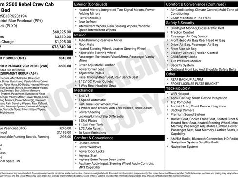 Used 2024 RAM 2500 Rebel w/ Bed Utility Group AWD/4WD image 25