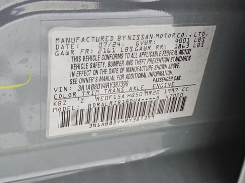 Used 2024 Nissan Sentra SR FWD image 30