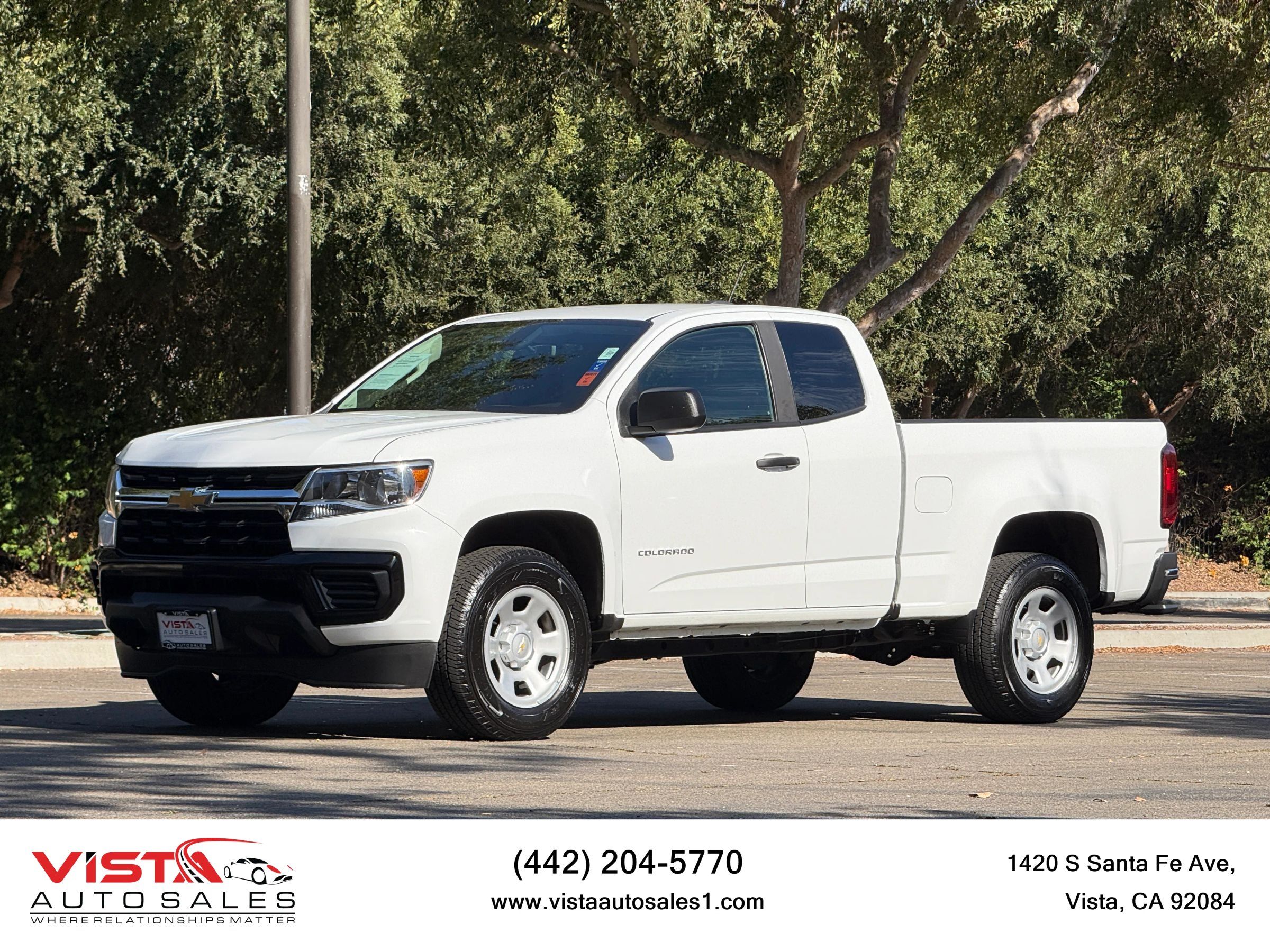 Used 2021 Chevrolet Colorado W/T w/ WT Convenience Package RWD image 1