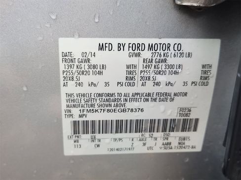 Used 2014 Ford Explorer Limited w/ Equipment Group 301A image 35