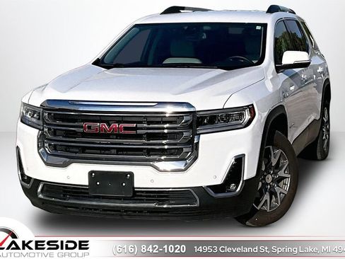Used 2023 GMC Acadia SLT w/ LPO, Cargo Package AWD/4WD image 1