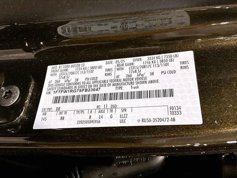 Used 2025 Ford F150 Raptor AWD/4WD image 33