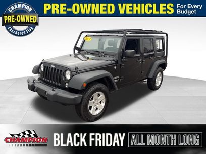 Used 2017 Jeep Wrangler Unlimited Sport w/ Quick Order Package 24S