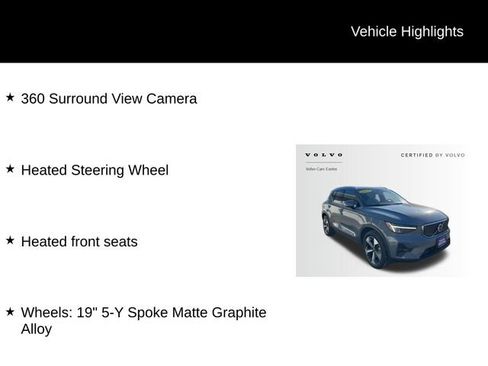 Certified 2023 Volvo XC40 B5 Plus w/ Driver Assist Package image 6