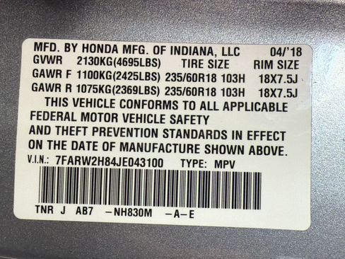 Used 2018 Honda CR-V EX-L image 19