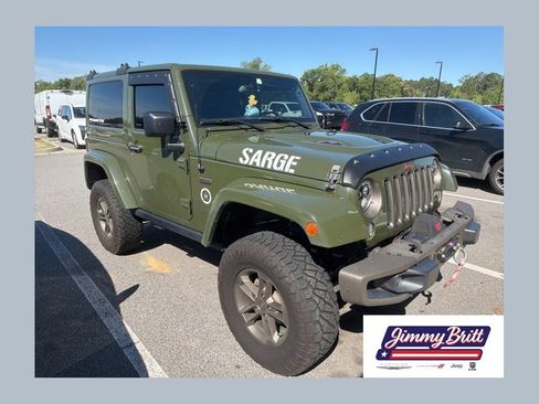 Used 2016 Jeep Wrangler Sahara AWD/4WD image 1