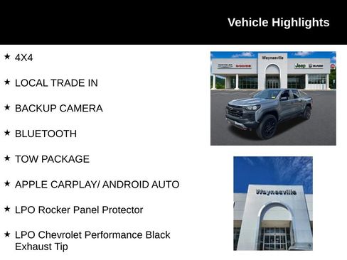 Used 2026 Chevrolet Colorado Trail Boss w/ LPO, Skid Plate Package AWD/4WD image 2