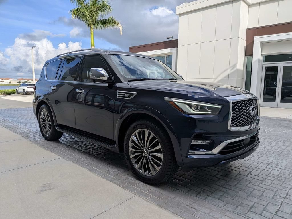 Used 2021 INFINITI QX80 Sensory w/ Cargo Package RWD image 7