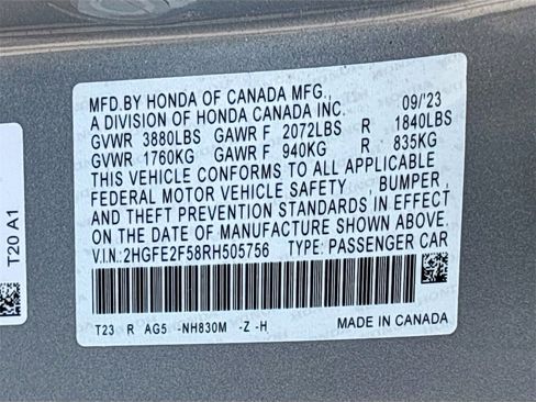 Used 2024 Honda Civic Sport image 29