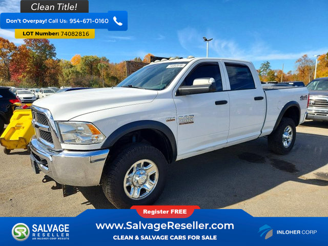 Used 2018 RAM 2500 Tradesman w/ Chrome Appearance Group AWD/4WD image 1