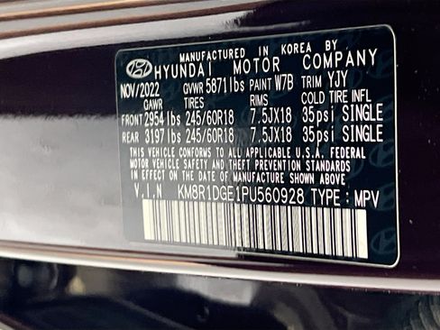 Used 2023 Hyundai Palisade SE AWD/4WD image 32
