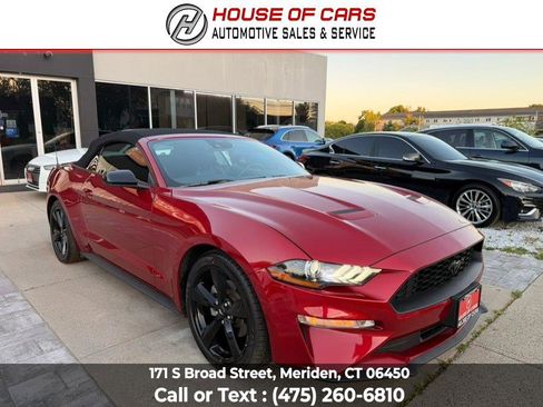 Used 2021 Ford Mustang Premium w/ Black Accent Package RWD image 3