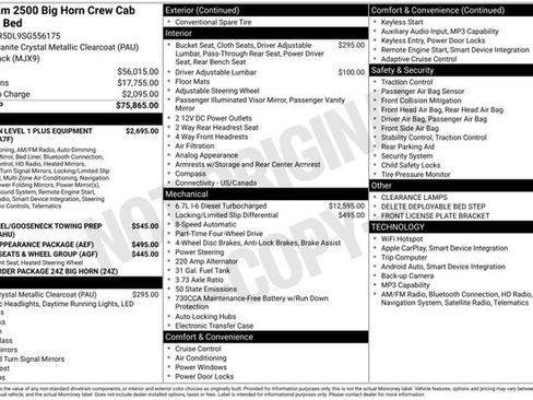 Used 2025 RAM 2500 Big Horn image 19