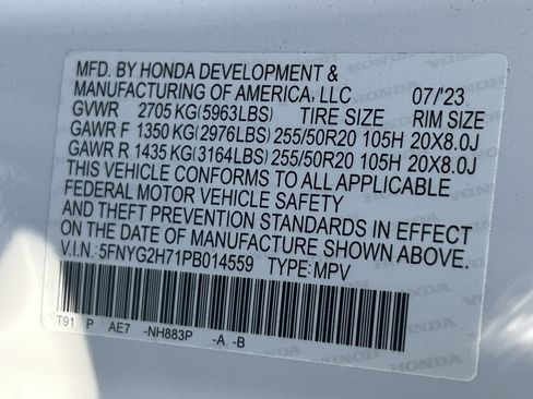 Used 2023 Honda Pilot Touring image 36