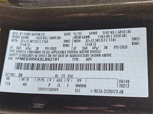 New 2025 Ford Bronco Raptor w/ Interior Carbon Fiber Pack image 35