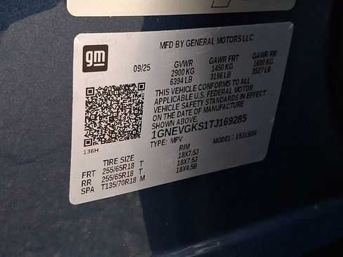 Used 2026 Chevrolet Traverse LT w/ LPO, Floor Liner Package image 28