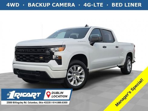 Certified 2024 Chevrolet Silverado 1500 Custom image 1